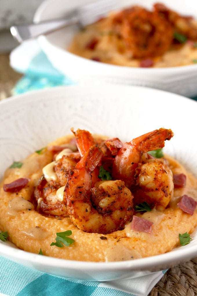 Creamy Shrimp And Grits
 Southern Style Shrimp and Grits