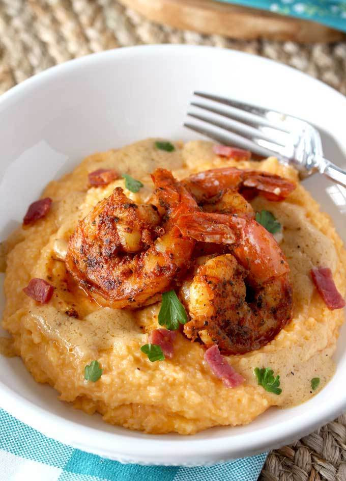 Creamy Shrimp And Grits
 Southern Style Shrimp and Grits