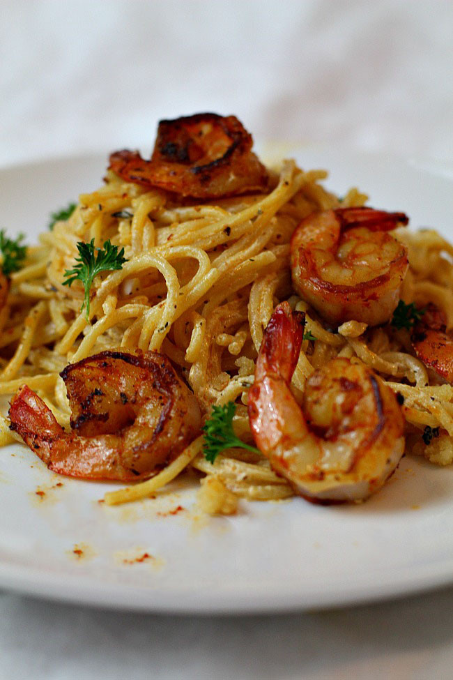 Creamy Shrimp Pasta
 Spicy Creamy Shrimp Pasta Recipe