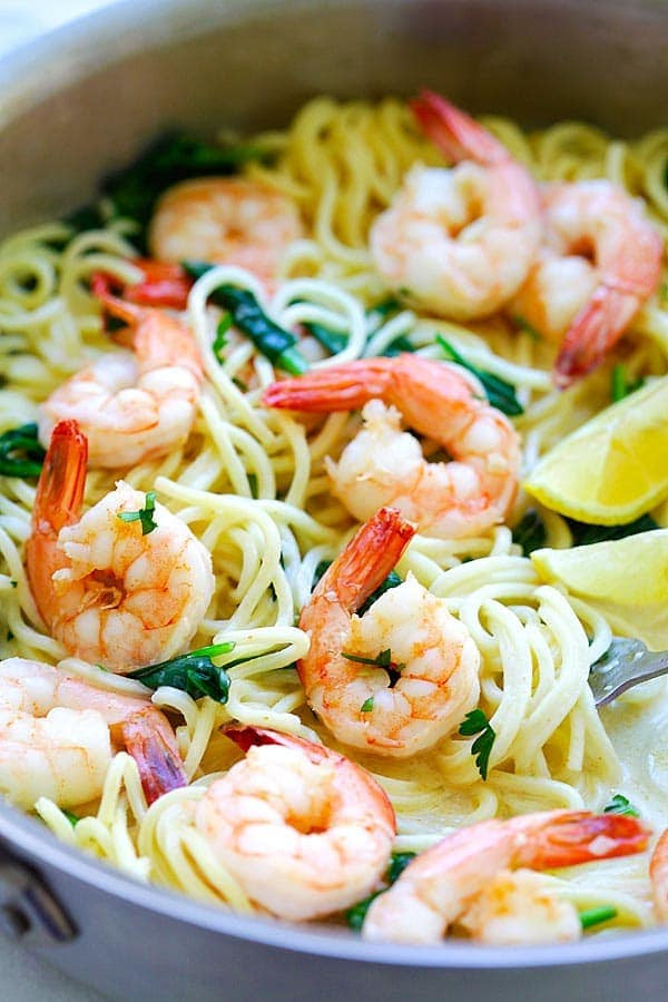 Creamy Shrimp Pasta
 creamy shrimp pasta sauce