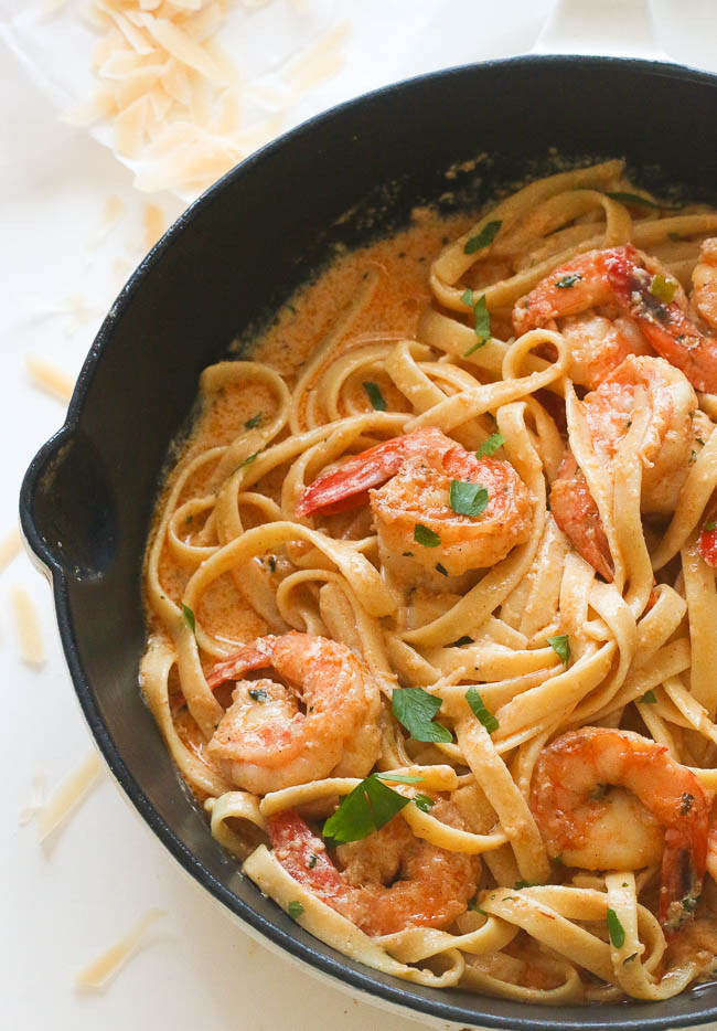 Creamy Shrimp Pasta
 creamy shrimp pasta