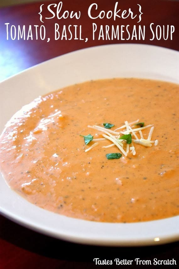 Creamy Tomato Basil Soup
 Creamy Tomato Basil Parmesan Soup Tastes Better From