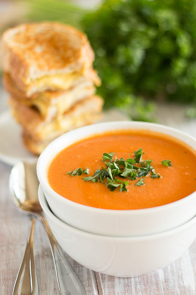 Creamy Tomato Soup
 tomato soup coconut milk