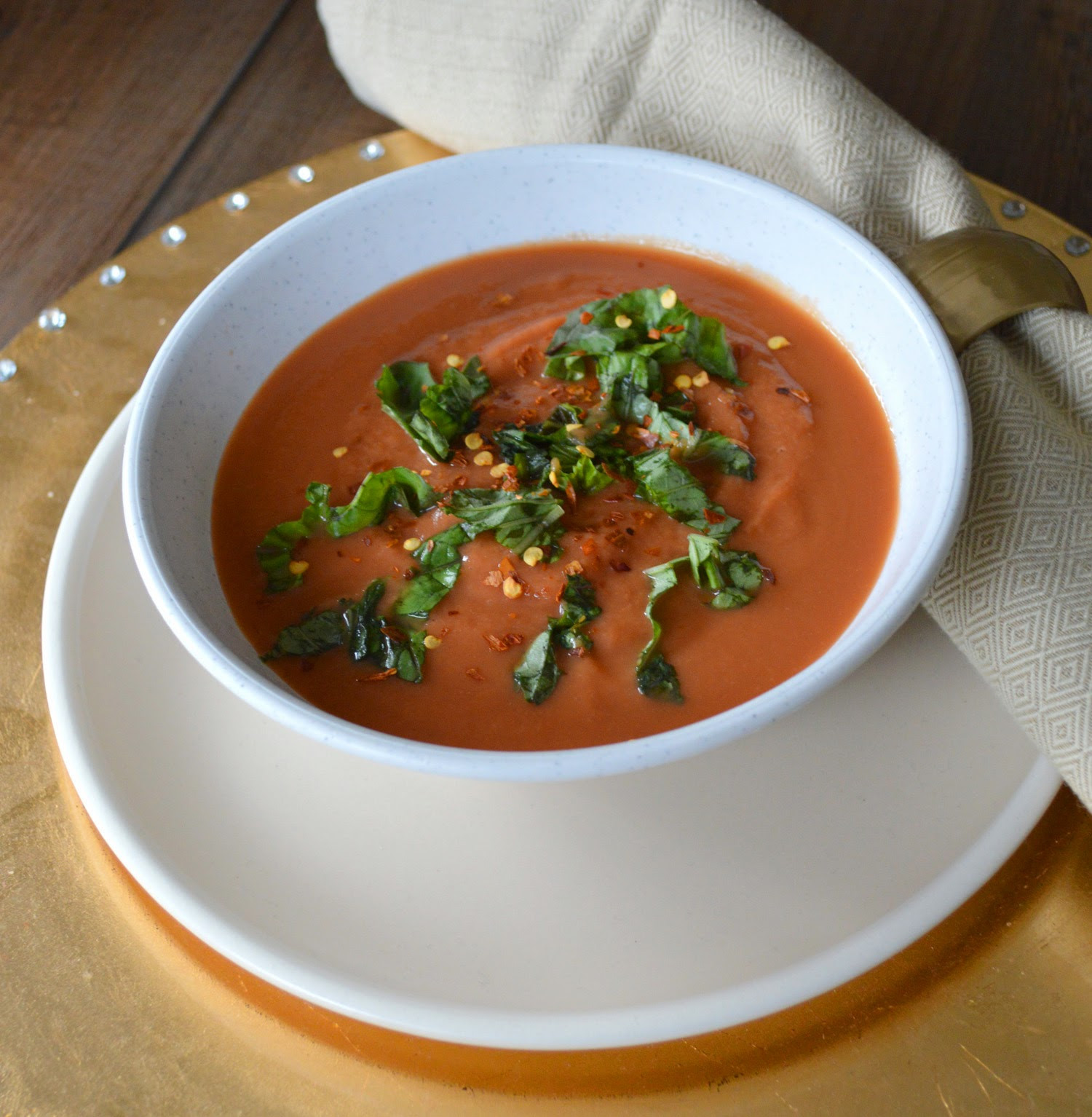 Creamy Tomato Soup
 Paleo Girl s Kitchen Creamy Tomato Soup