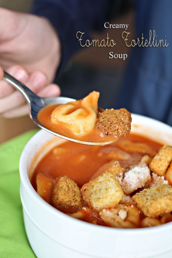 Creamy Tomato Tortellini Soup
 Slow Cooker Chicken Tortilla Soup Kleinworth & Co