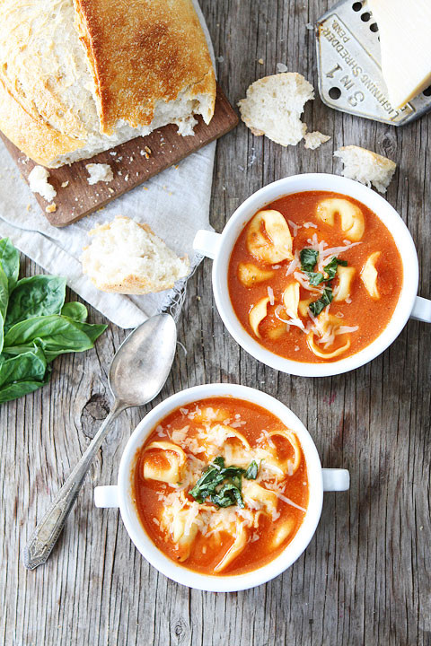 Creamy Tomato Tortellini Soup
 Creamy Tomato Tortellini Soup Recipe