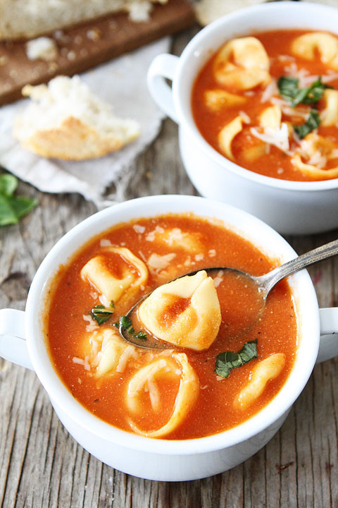 Creamy Tomato Tortellini Soup
 Creamy Tomato Tortellini Soup Recipe