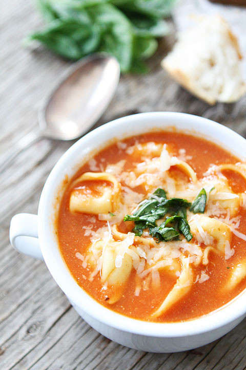 Creamy Tomato Tortellini Soup
 Creamy Tomato Tortellini Soup Recipe