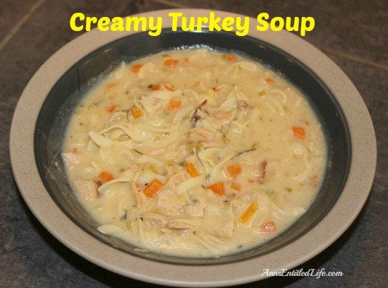 Creamy Turkey Soup
 Creamy Turkey Soup