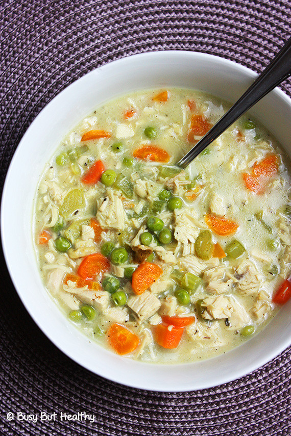 Creamy Turkey Soup
 Healthy Creamy Turkey Soup Busy But Healthy