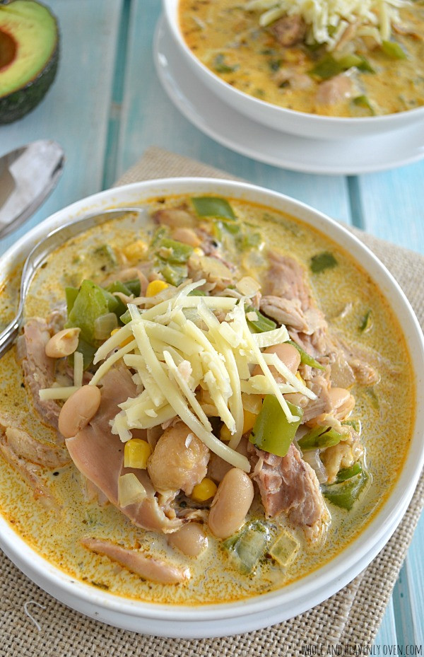 Creamy White Chicken Chili
 Creamy White Chicken Chili