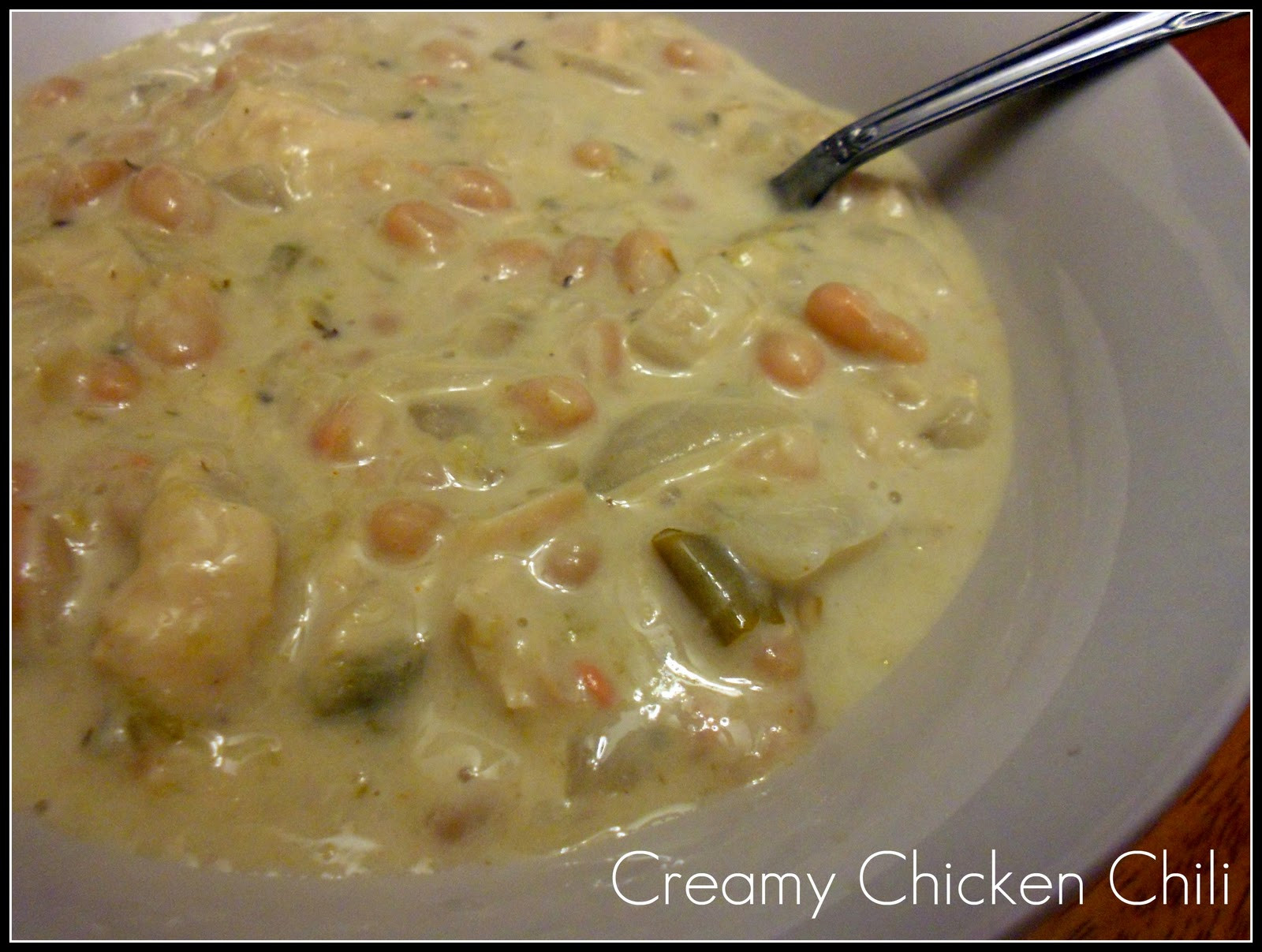 Creamy White Chicken Chili
 Creamy White Chicken Chili