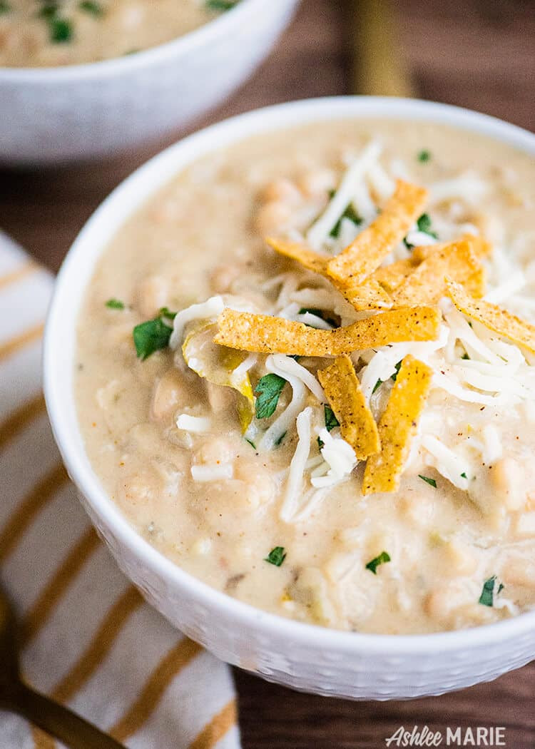 Creamy White Chicken Chili
 Creamy White Chicken Chili Recipe and video