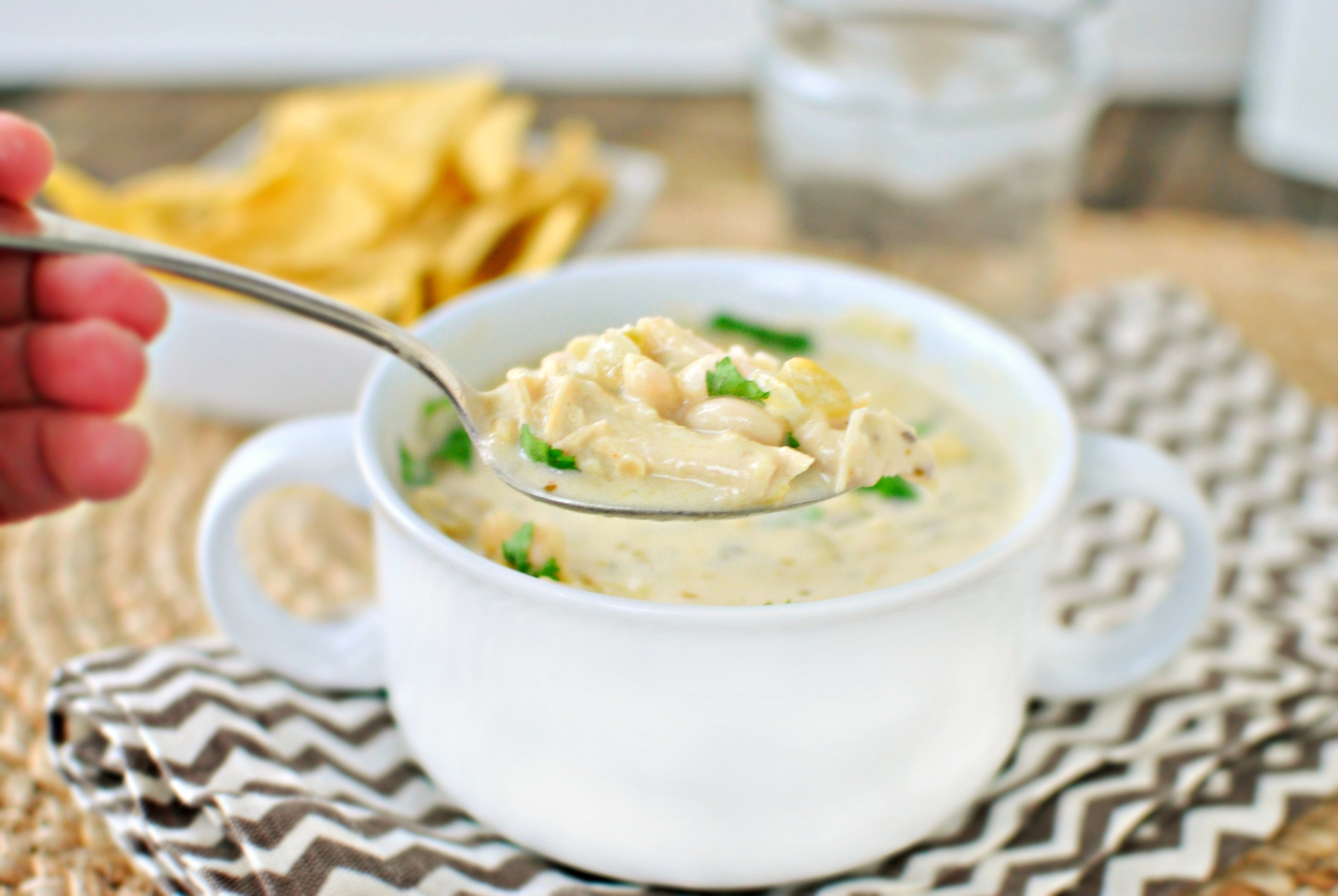 Creamy White Chicken Chili
 Simply Scratch Creamy White Chicken Chili Simply Scratch