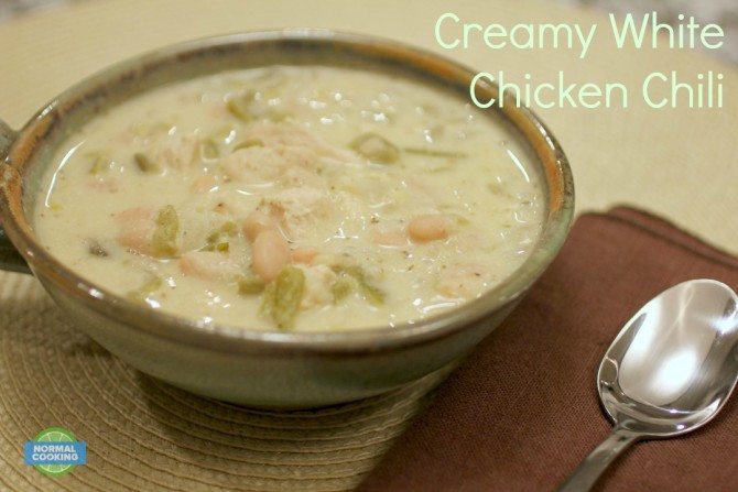 Creamy White Chicken Chili
 Creamy White Chicken Chili