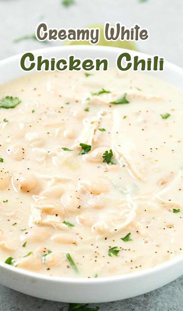 Creamy White Chicken Chili
 Creamy White Chicken Chili