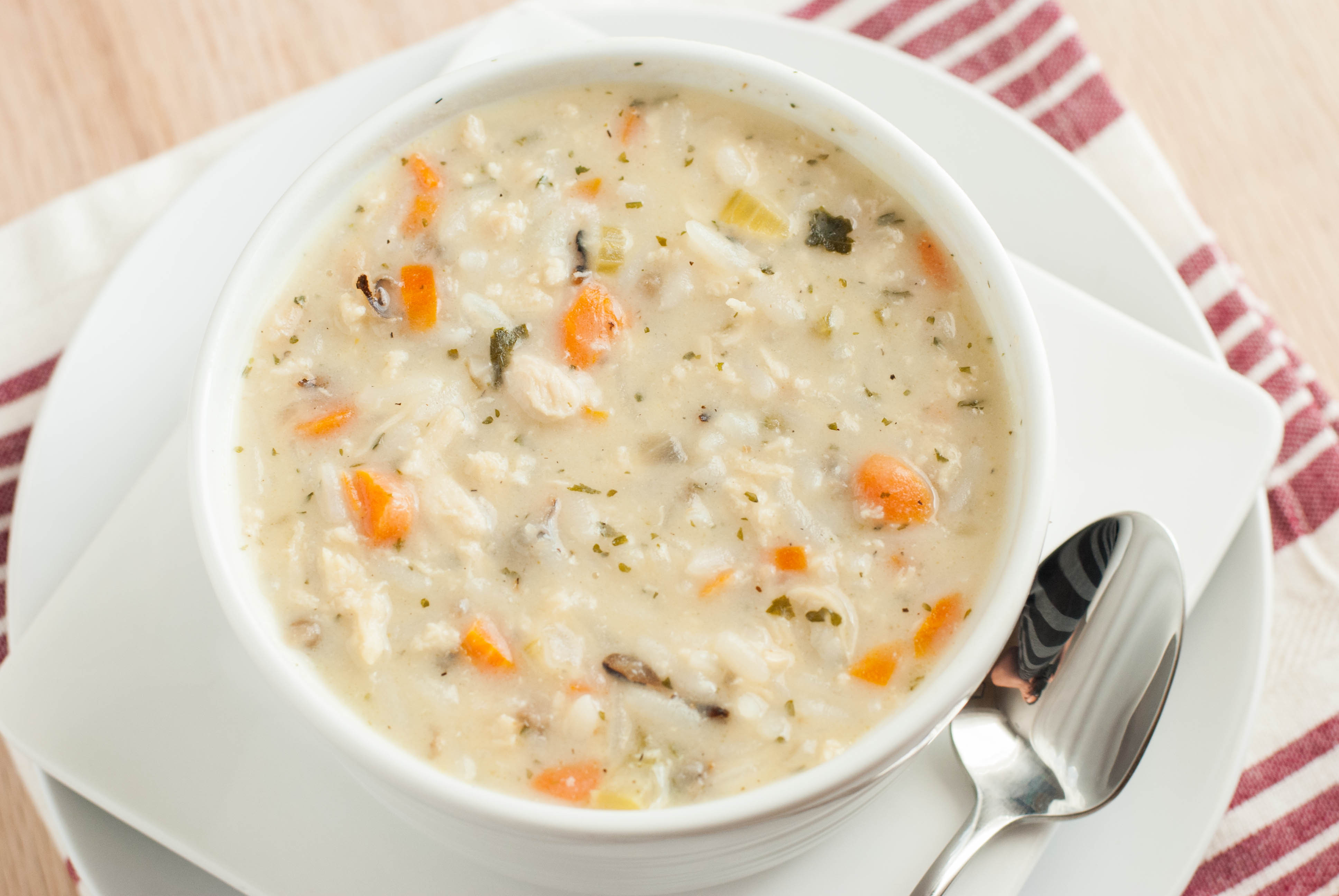 Creamy Wild Rice Soup
 Creamy Chicken & Wild Rice Soup Macaroni and Cheesecake