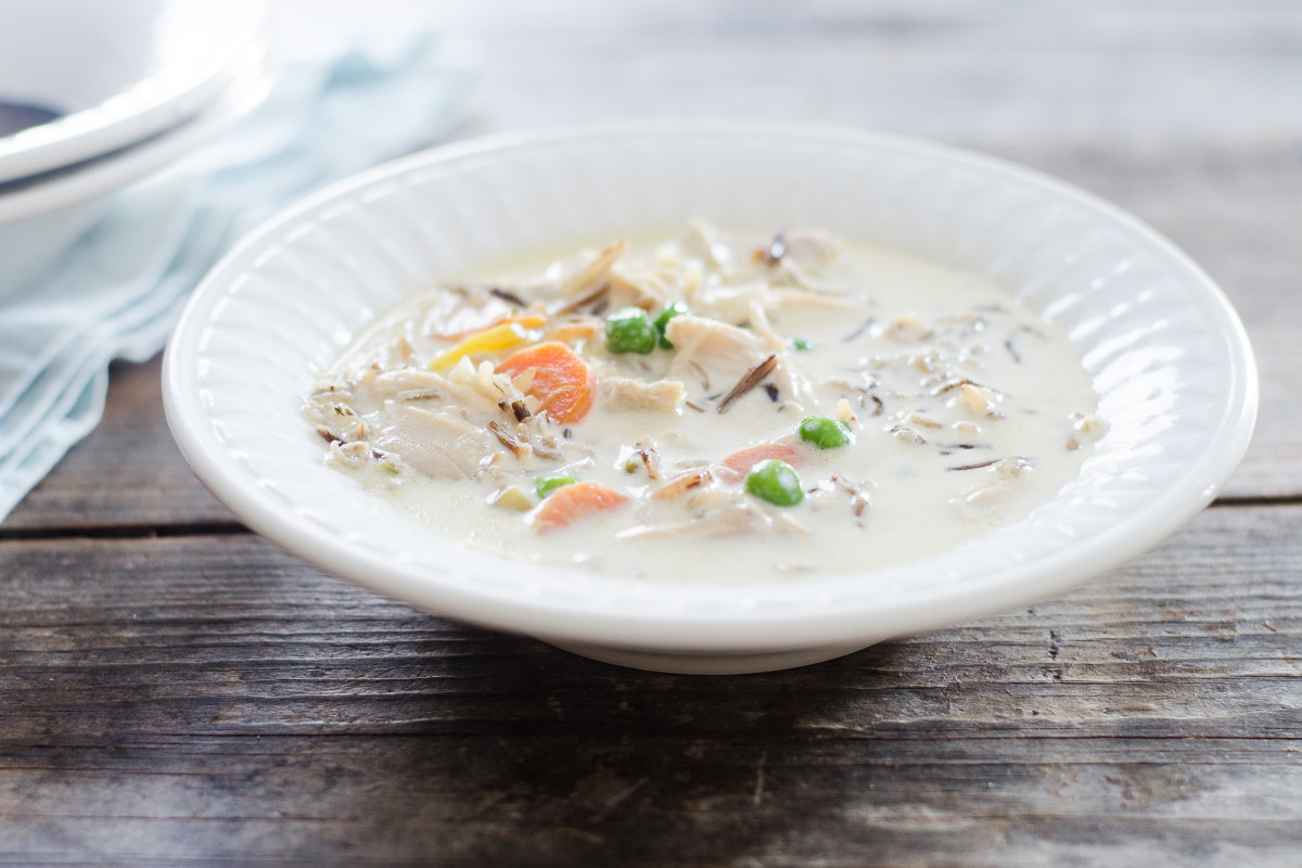 Creamy Wild Rice Soup
 Creamy Chicken Wild Rice Soup