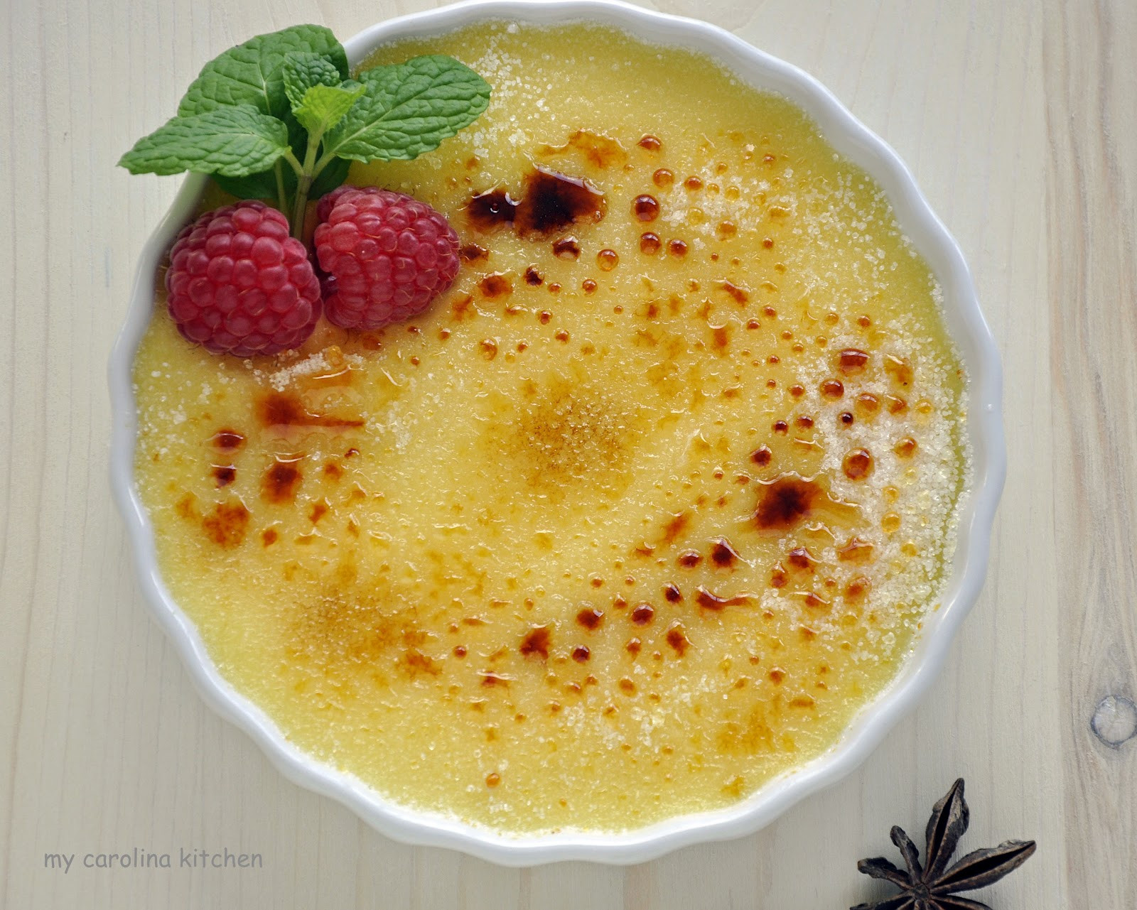 Creme Brulee Dessert
 My Carolina Kitchen Crème Brulee – an amazingly elegant