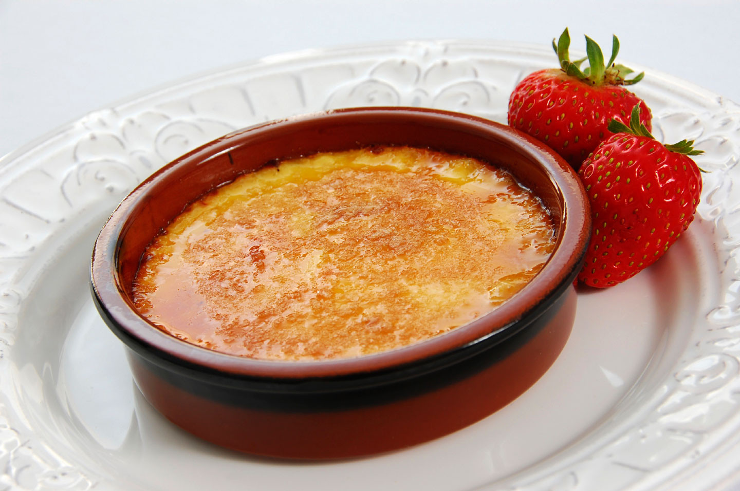 Creme Brulee Dessert
 Strawberry Crème Brûlée Florida Strawberry