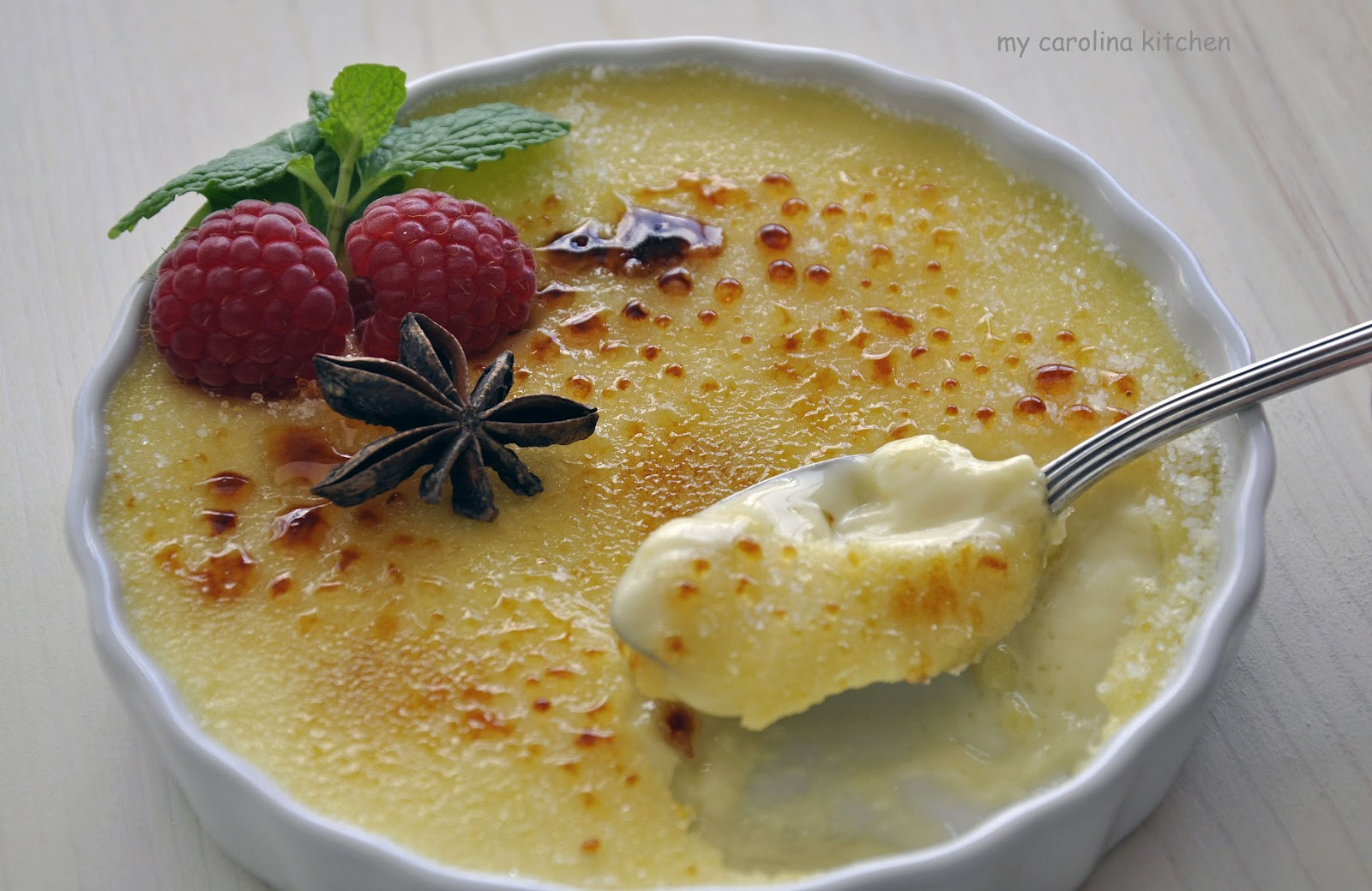 Creme Brulee Dessert
 My Carolina Kitchen Crème Brulee – an amazingly elegant