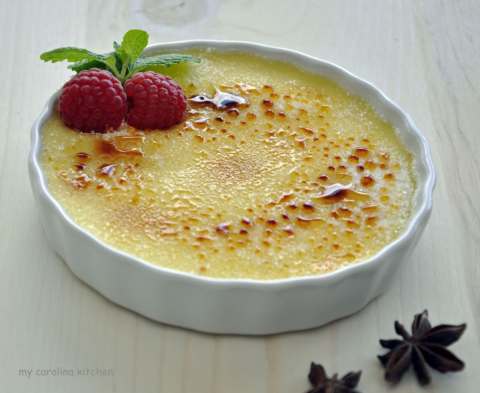 Creme Brulee Dessert
 My Carolina Kitchen Crème Brulee – an amazingly elegant