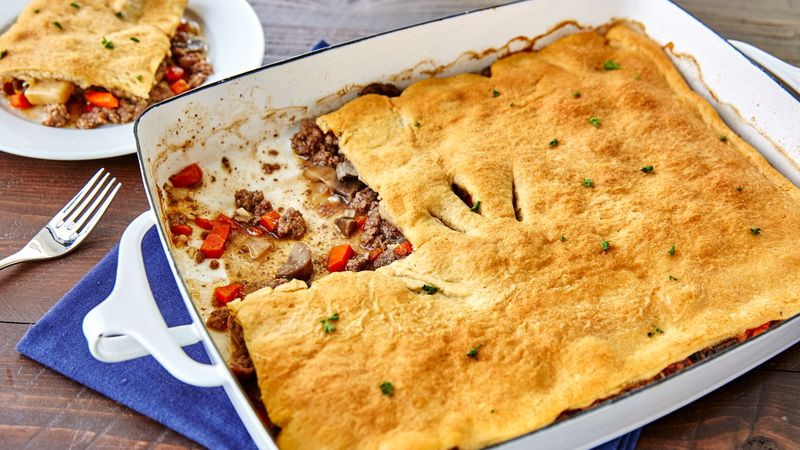 Crescent Roll Ground Beef Recipes
 recipe with crescent rolls and ground beef