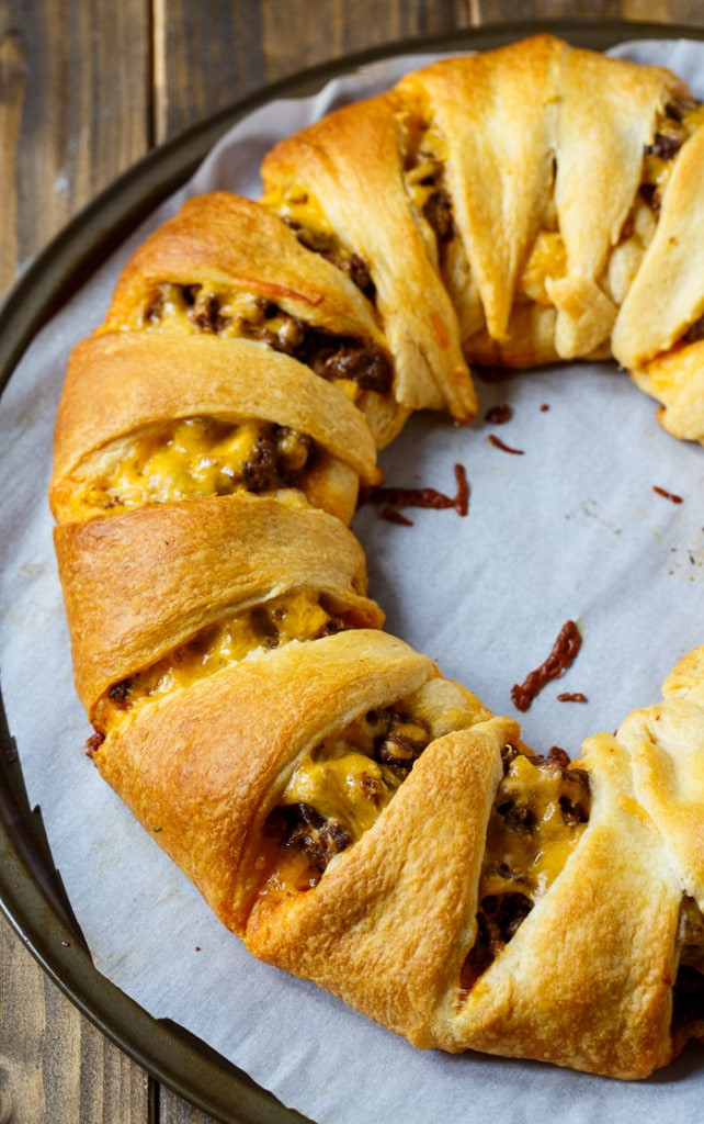 Crescent Roll Ground Beef Recipes
 Taco Ring Spicy Southern Kitchen
