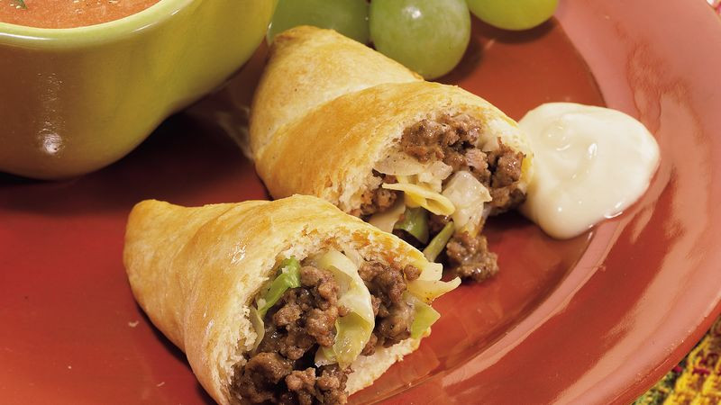 Crescent Roll Ground Beef Recipes
 recipe with crescent rolls and ground beef