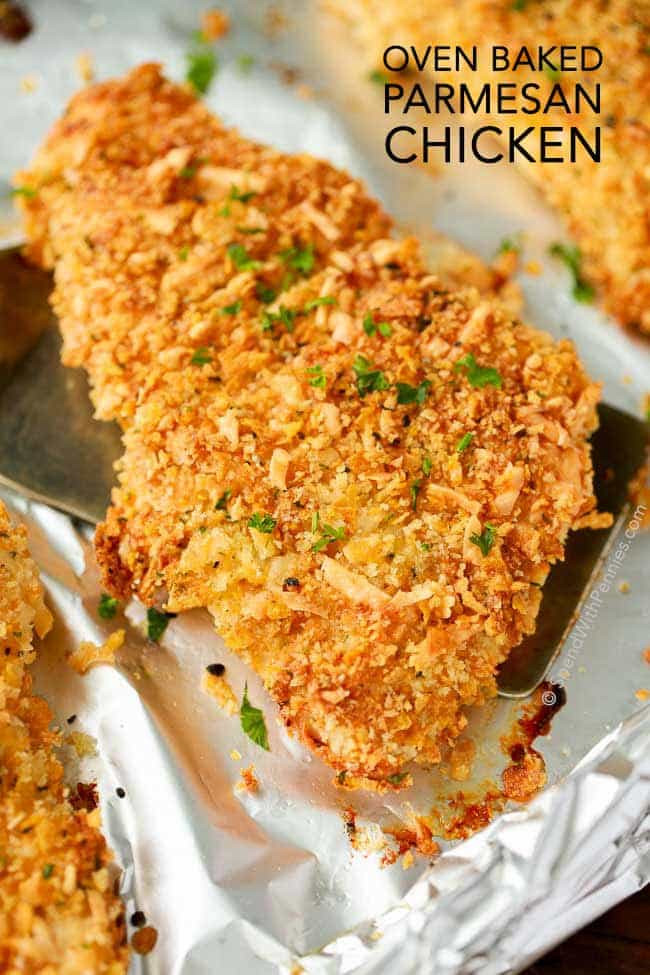 Crispy Baked Chicken Breast
 Crispy Baked Parmesan Chicken Spend With Pennies