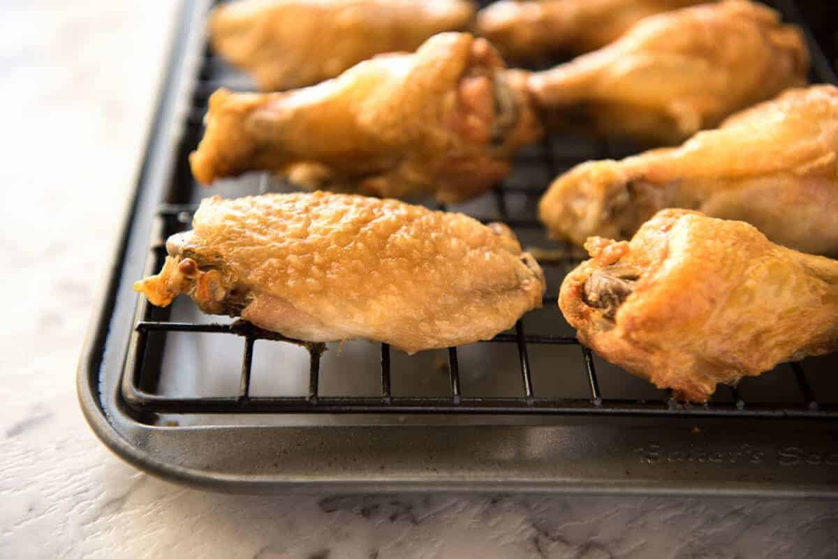 Crispy Baked Chicken Wings
 Truly Crispy Baked Buffalo Wings