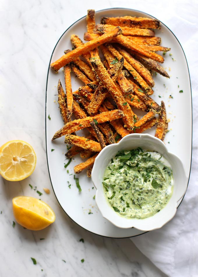 Crispy Baked Sweet Potato Fries
 Crispy Cornmeal Sweet Potato Fries My New Roots