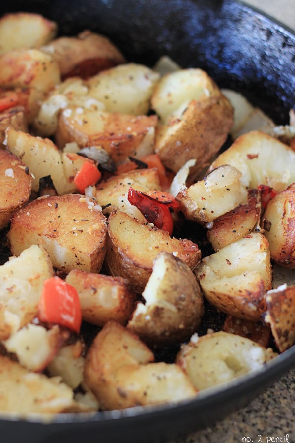 Crispy Breakfast Potatoes
 Skillet Home Fries Crispy Breakfast Potatoes No 2 Pencil