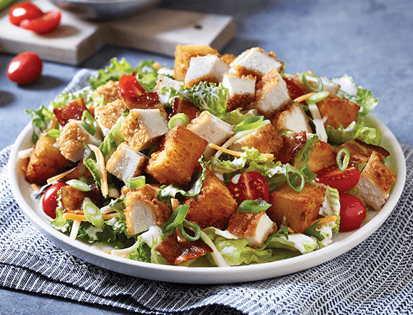 Crispy Chicken Salad
 Dining out at Applebees what you need to know
