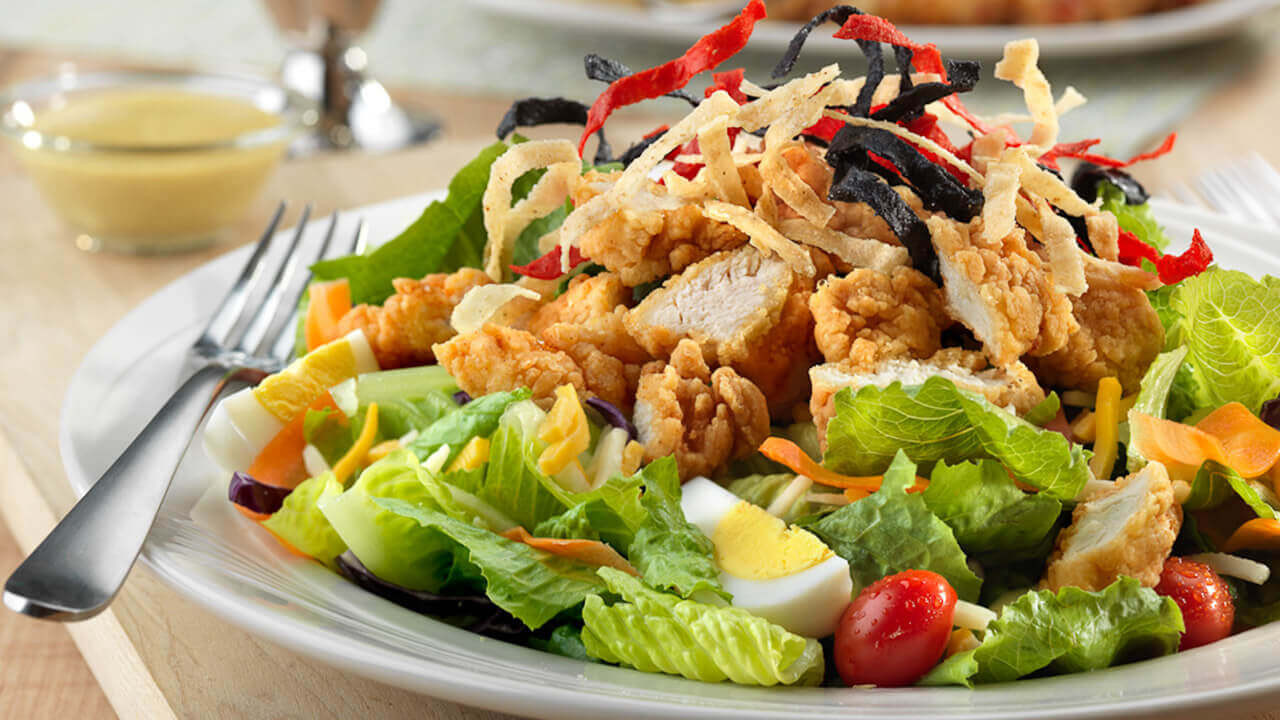 Crispy Chicken Salad
 Crispy Chicken Salad · Friendly s