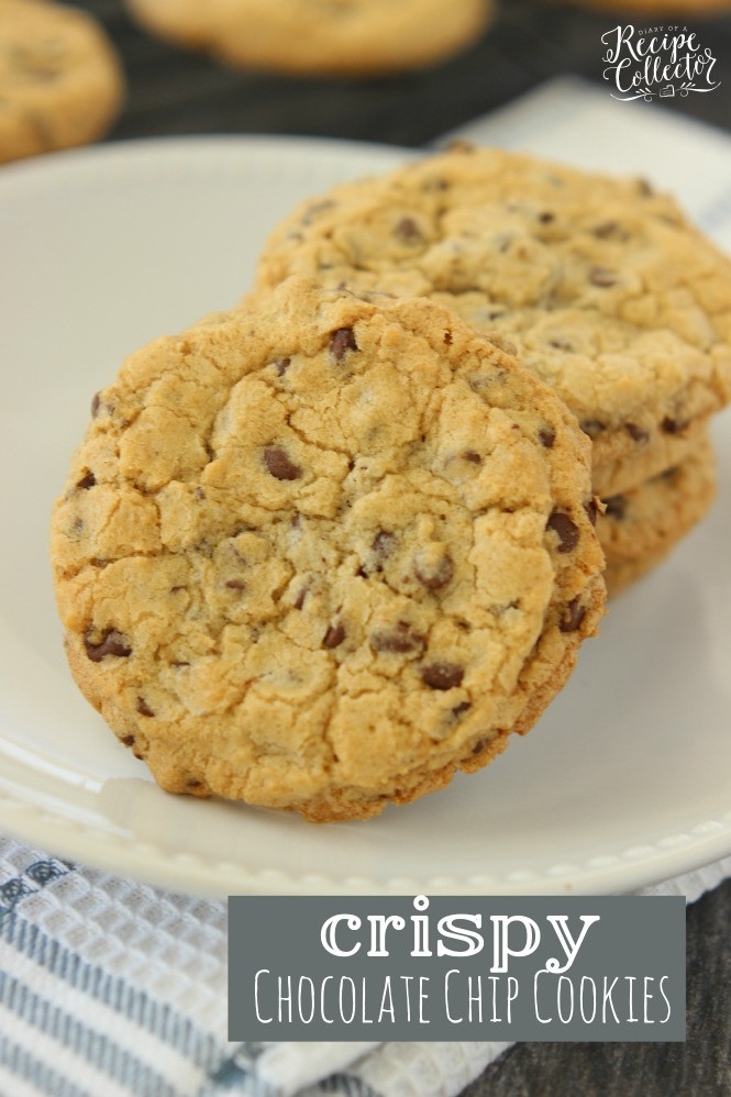 Crispy Chocolate Chip Cookies
 Crispy Chocolate Chip Cookies Diary of A Recipe Collector