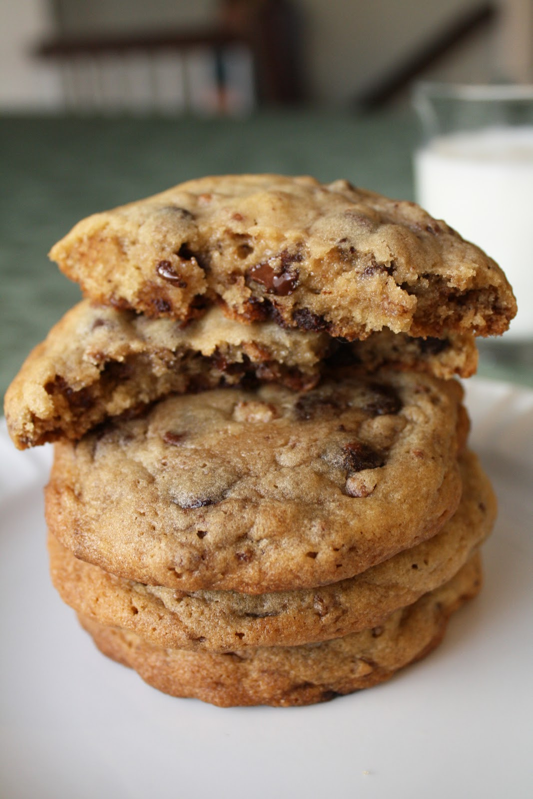 Crispy Chocolate Chip Cookies
 Wife or Something Like It Crispy Chocolate Chip Cookies