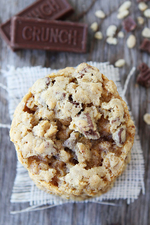 Crispy Chocolate Chip Cookies
 Crispy Chocolate Chip Oatmeal Cookies