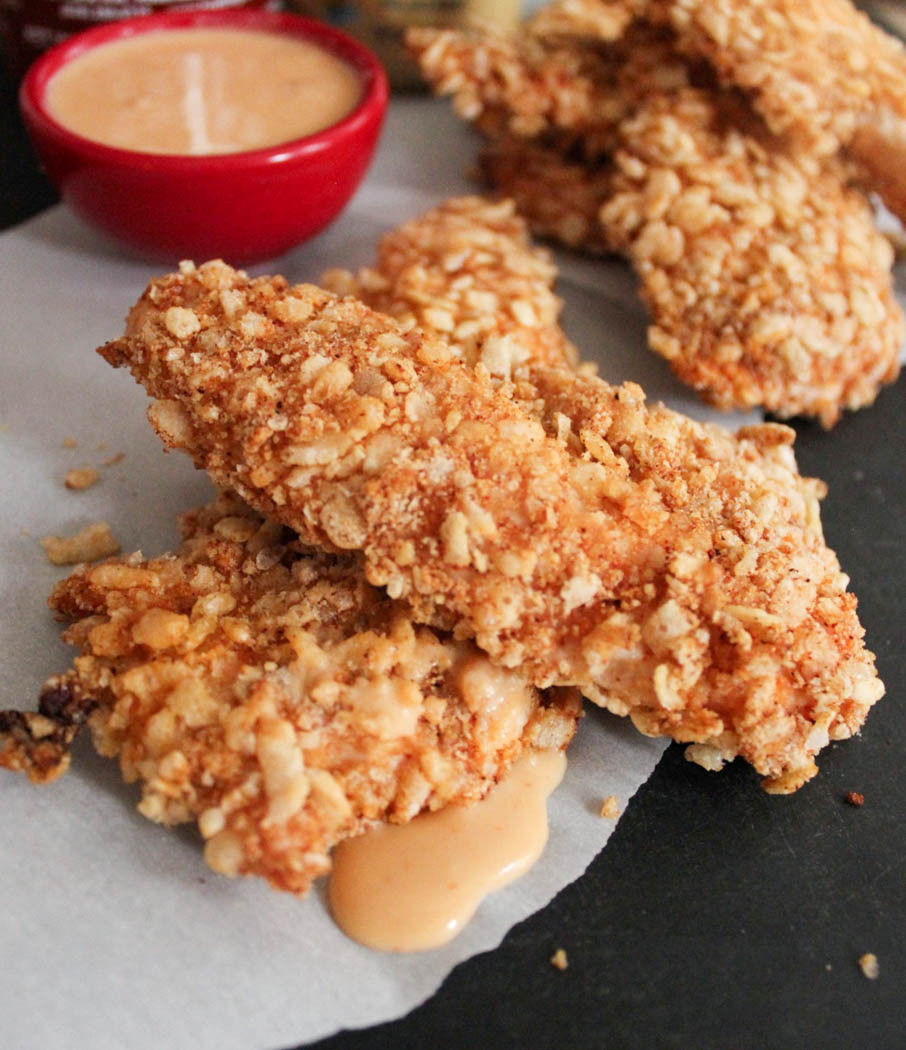Crispy Fried Chicken Tenders
 50 High Protein Chicken Recipes That Are Healthy And