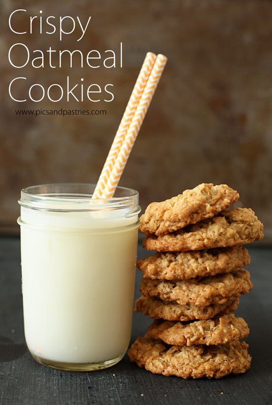 Crispy Oatmeal Cookies
 Crispy Oatmeal Cookies