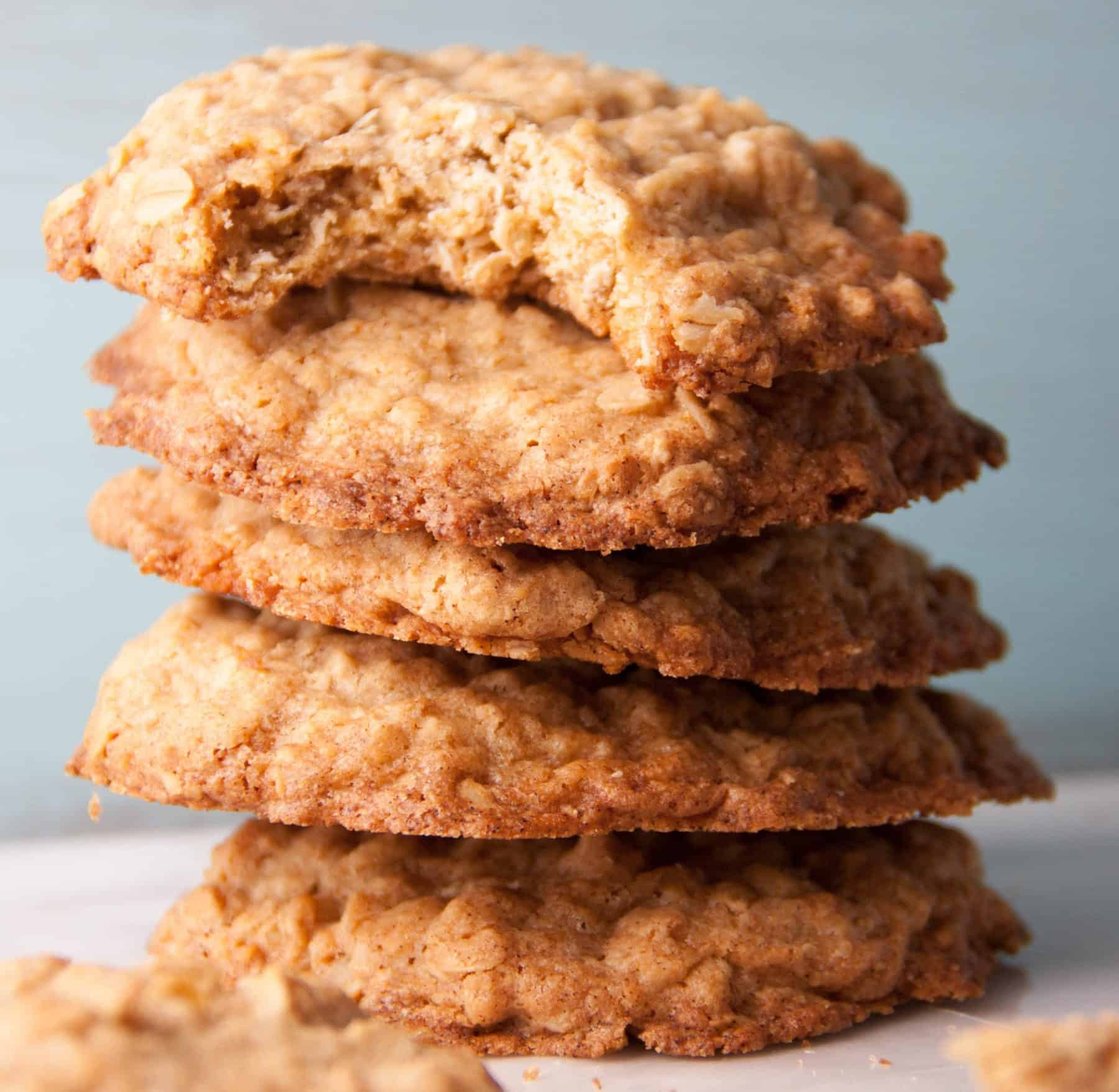 Crispy Oatmeal Cookies
 Thin and Crispy Oatmeal Cookies Boston Girl Bakes