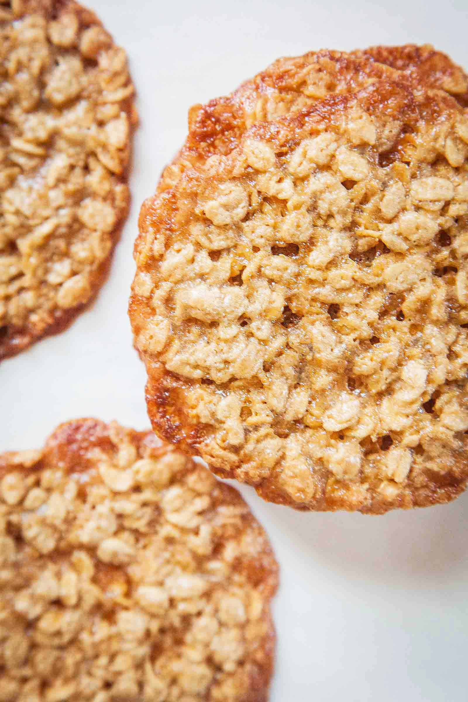 Crispy Oatmeal Cookies
 Oatmeal Lace Cookies Recipe