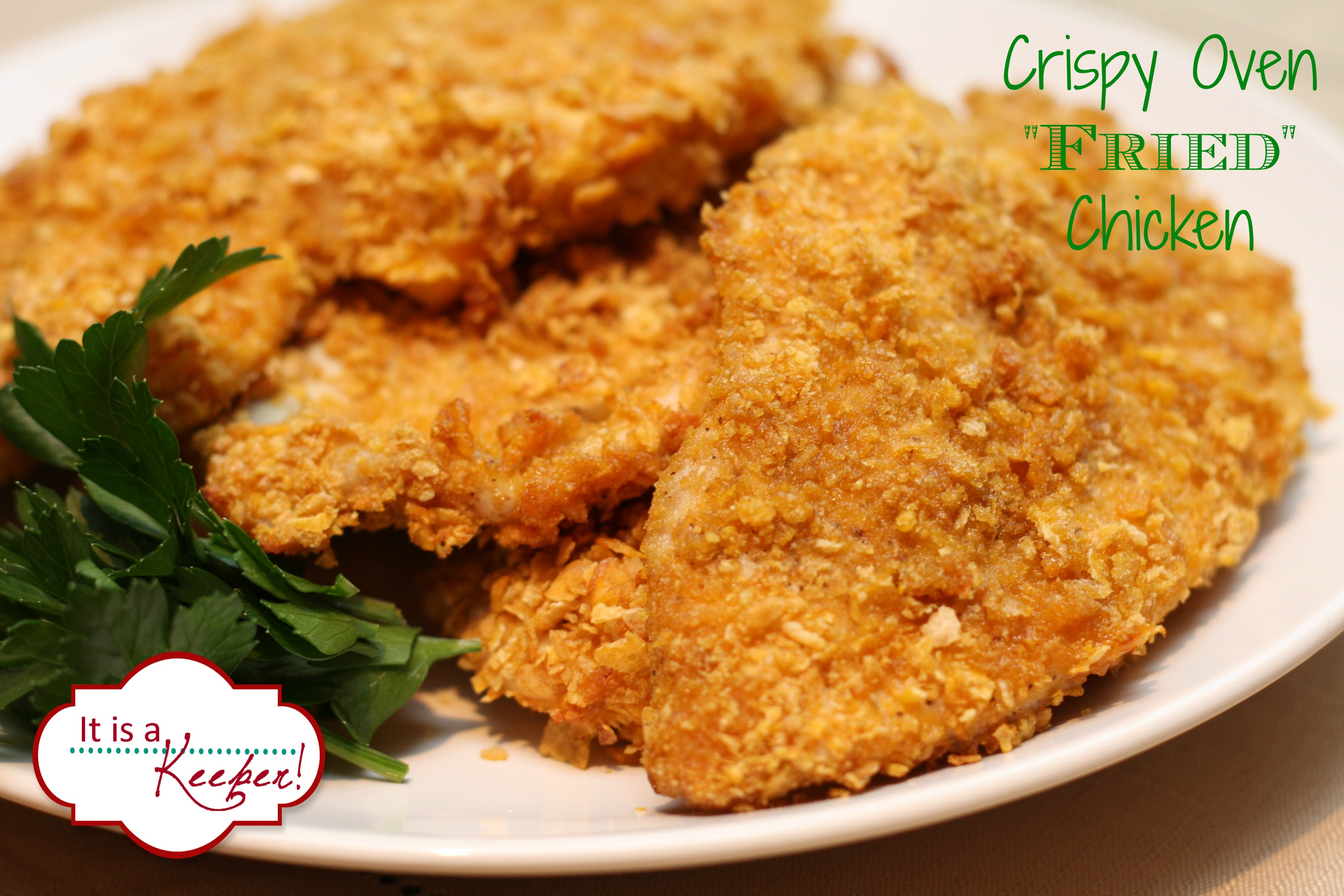 Crispy Oven Fried Chicken Recipe
 crispy oven fried chicken