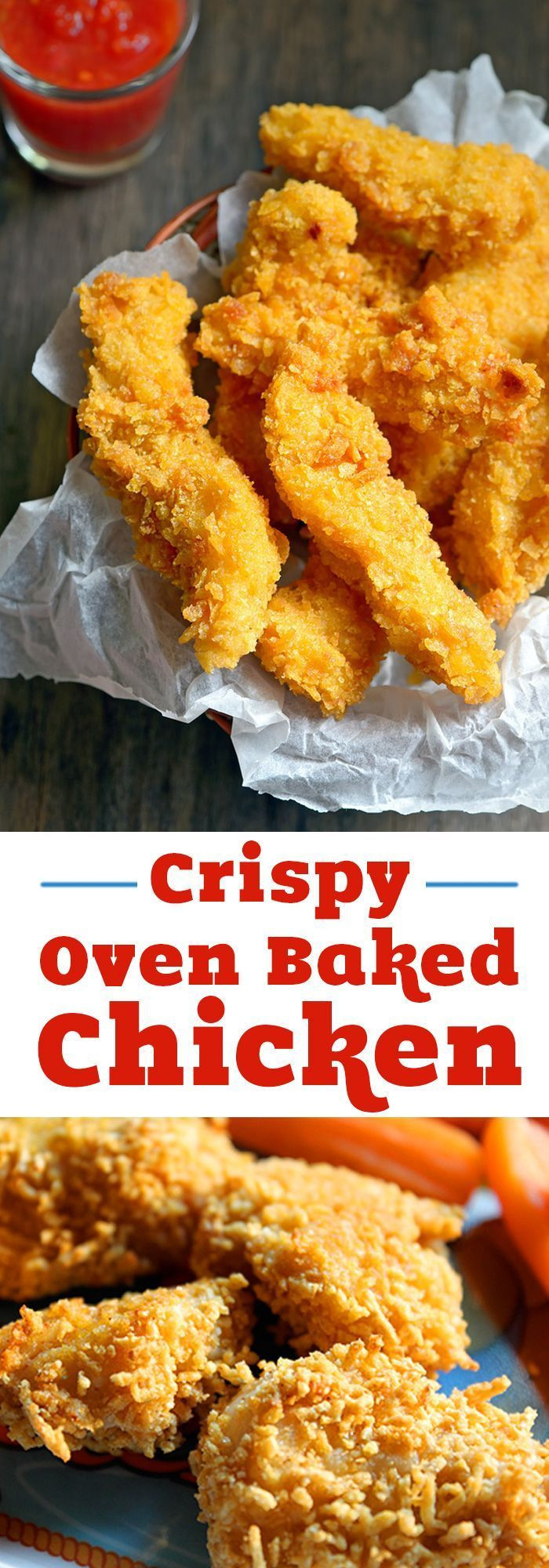 Crispy Oven Fried Chicken Recipe
 best DIY Creative Ideas images on Pinterest