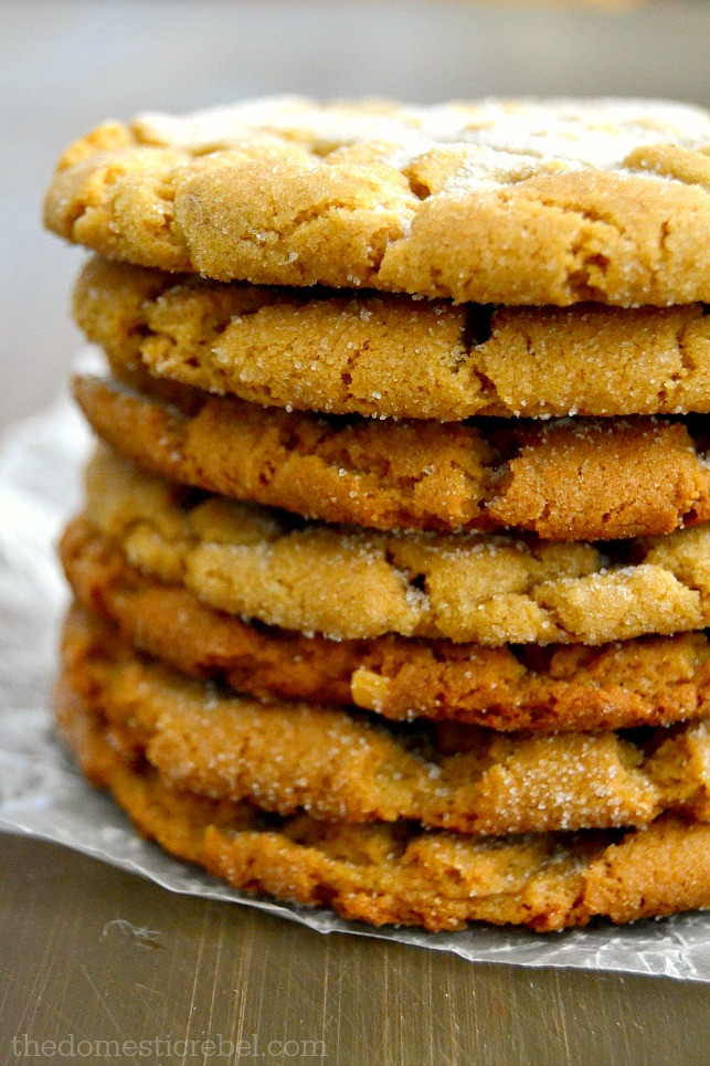 Crispy Peanut Butter Cookies
 crispy chewy peanut butter cookies