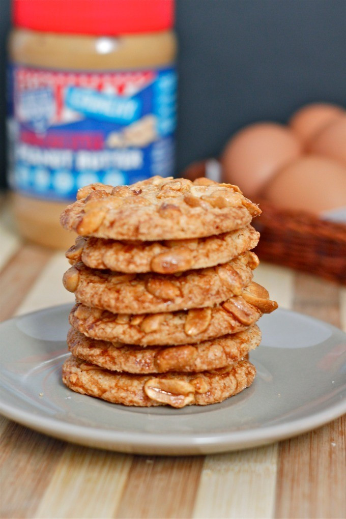 Crispy Peanut Butter Cookies
 crispy flourless Peanut Butter Cookies