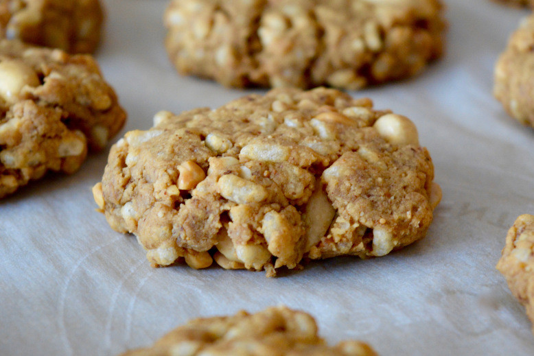 Crispy Peanut Butter Cookies
 Flourless Crispy Rice Peanut Butter Cookies – Laurie Sadowski