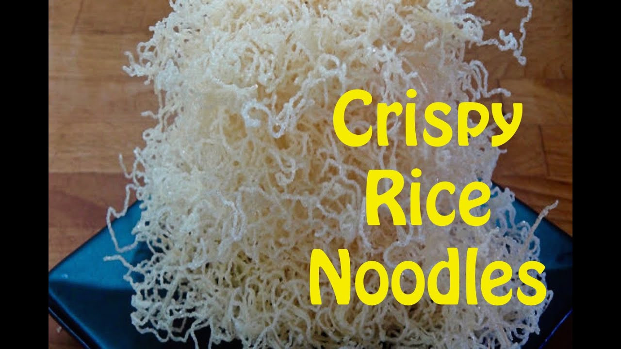 Crispy Rice Noodles
 How to Cook Rice Noodles Crispy Rice Noodles The