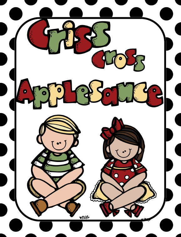 Criss Cross Applesauce
 Criss Cross Applesauce Clip Art to Pin on