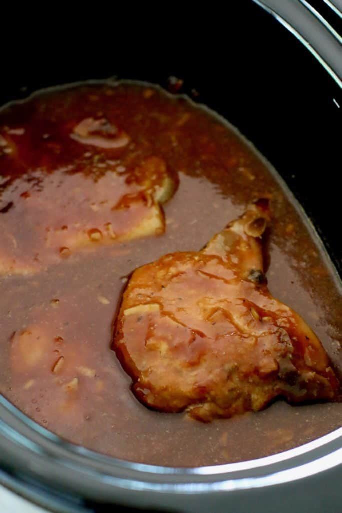 Crock Pot Bbq Pork Chops
 Crock Pot BBQ Pork Chops The Country Cook